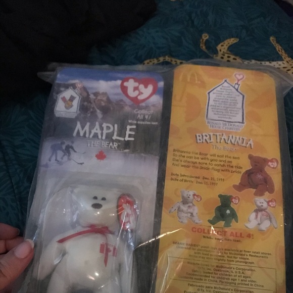 Vintage Rare McDonald’s International Beanies - Picture 1 of 8